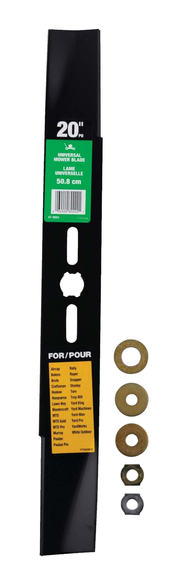 Lawn Tractor Two Replacement Blade Set, 42-in, Black P9268