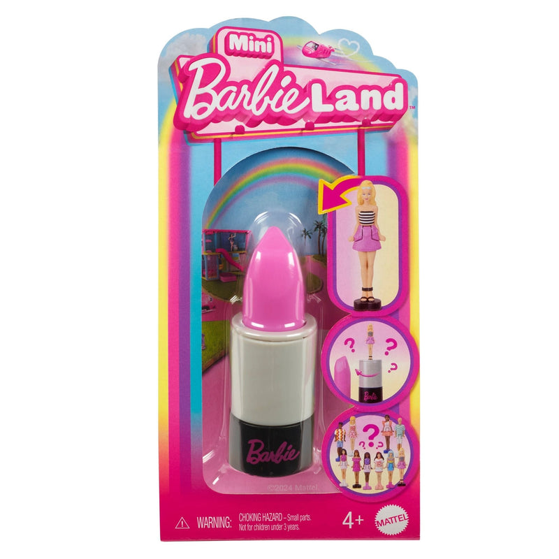 Mini BarbieLand Core Fashionistas Doll, Includes 1.5-in Doll, Ages 4+, Assorted G213