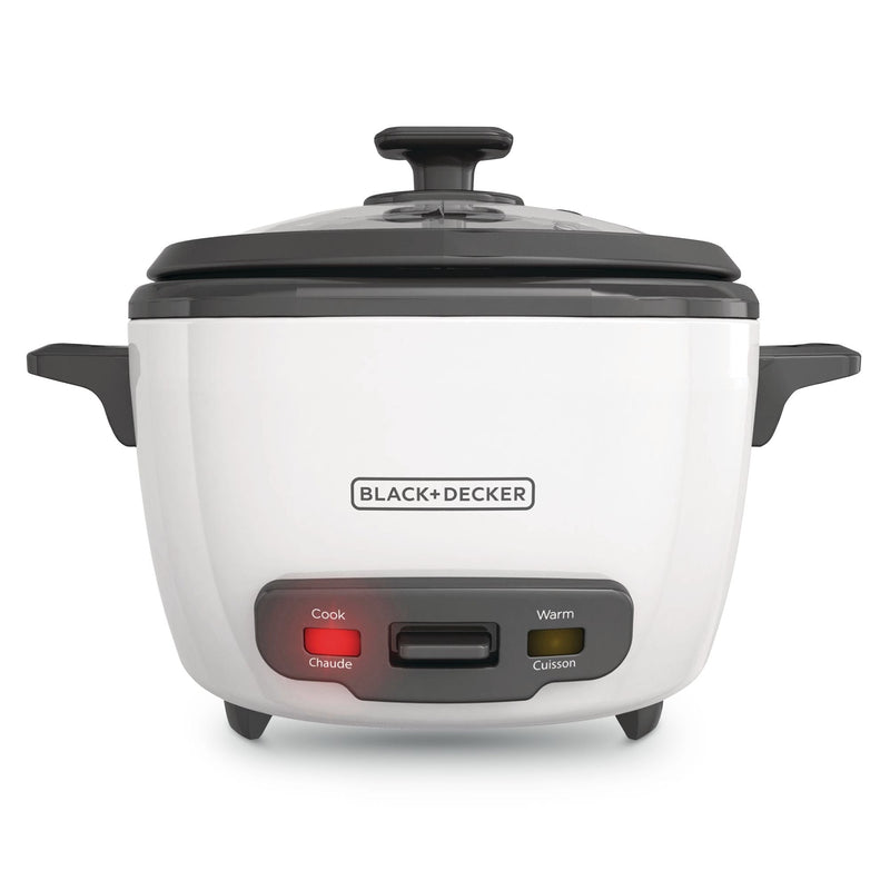 Rice Cooker & Non-Stick Steamer White, 16 Cups H1023