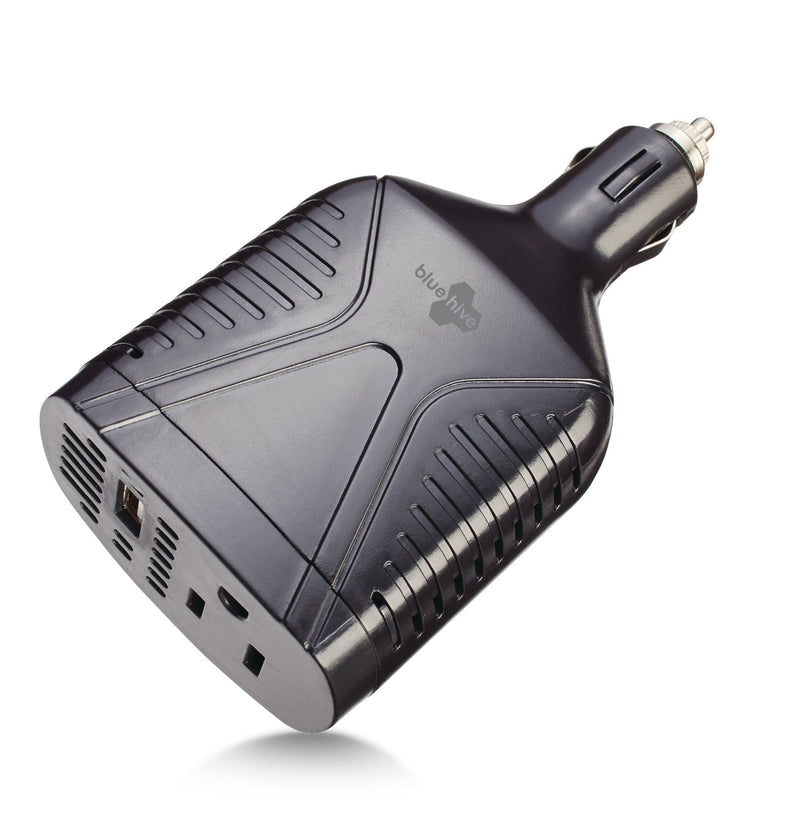 75W Car Power Inverter with USB Port M3924