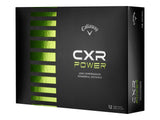 CXR Power Golf Ball, White, 12-pk