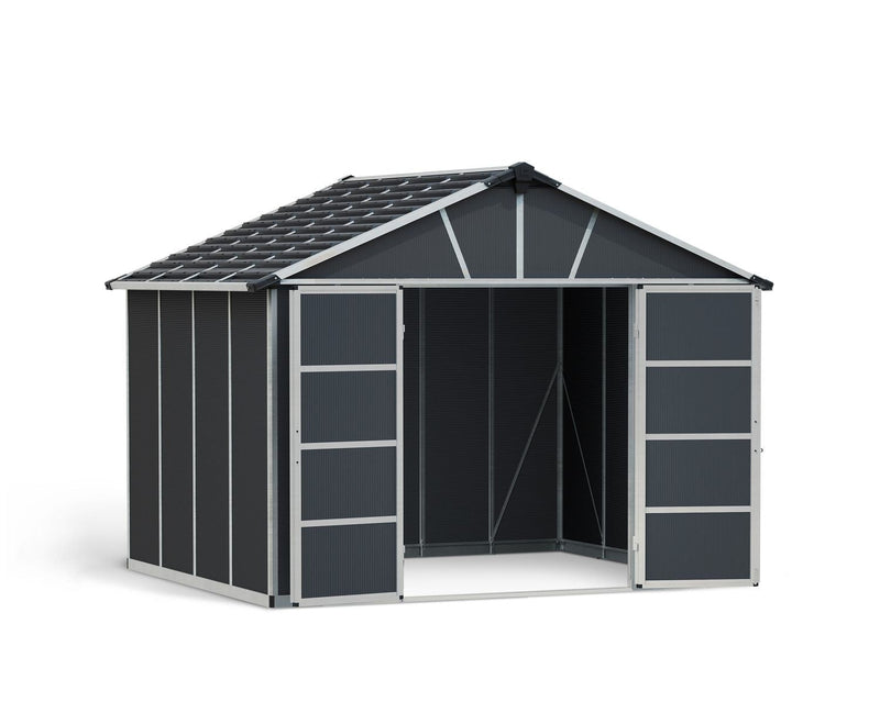 Multi-Function Polycarbonate Yukon Shed, 11x9-ft H6019