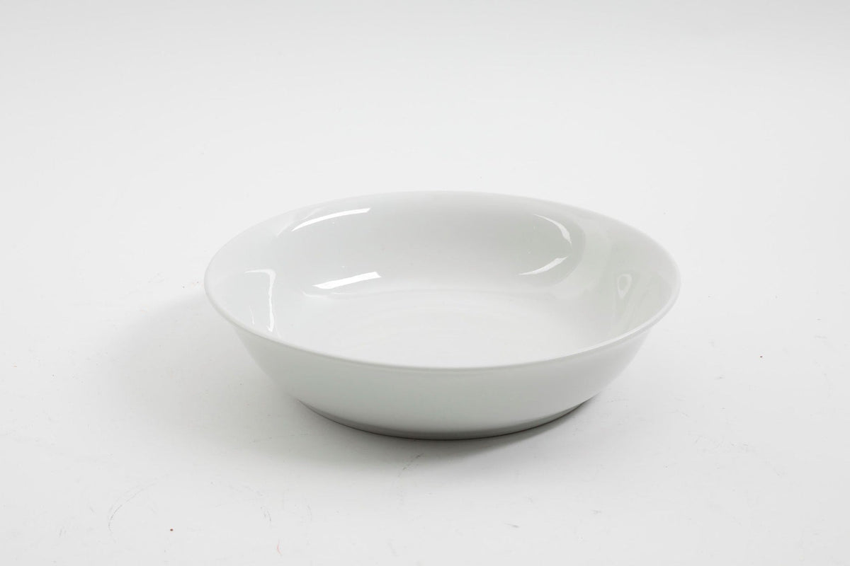 CANVAS Balwin Ceramic Dinner Bowl Set, 8.75 in, 4-pc, White
