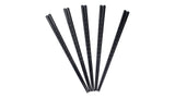 CANVAS Black Dishwasher Safe Chopsticks, Serves 5, 10-pc