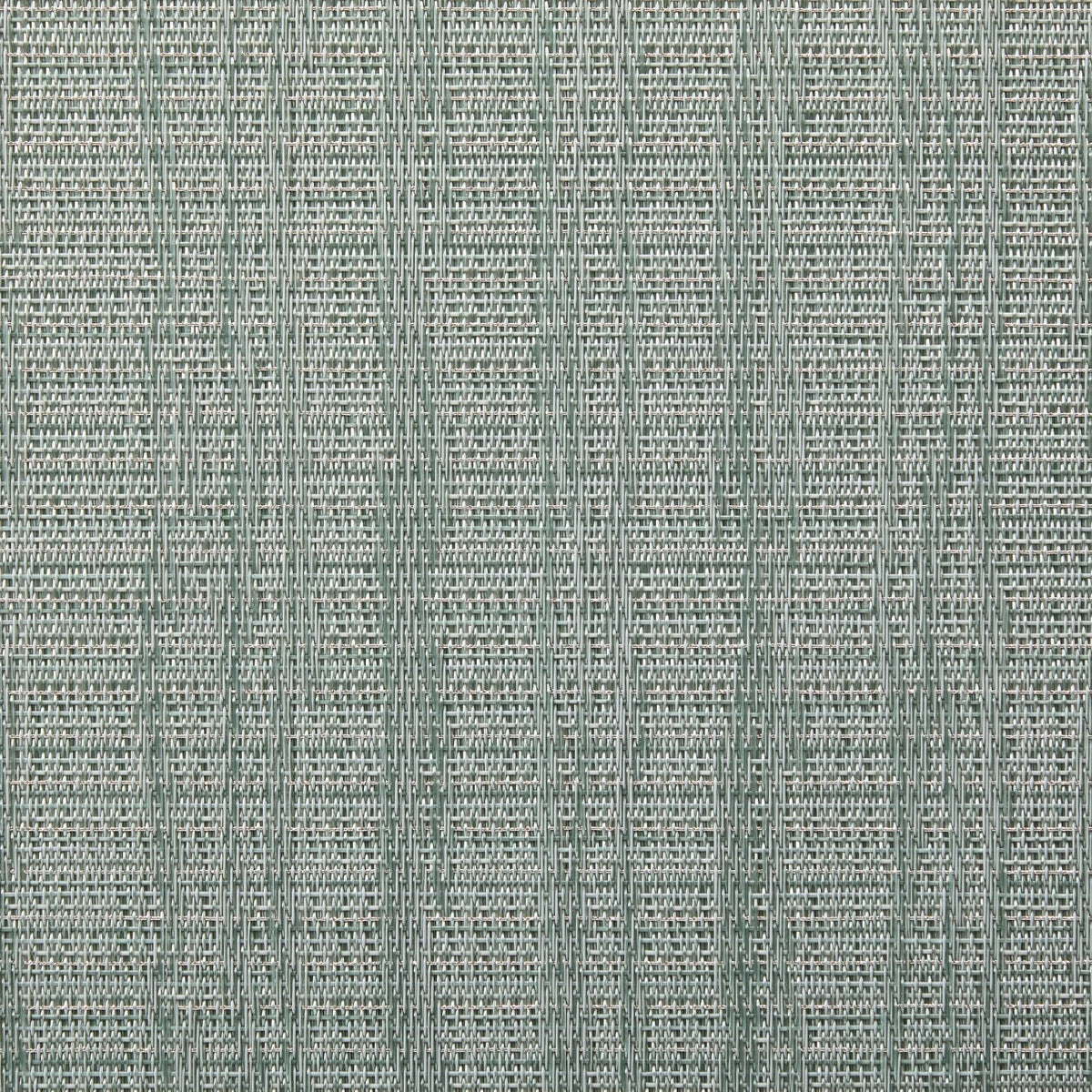 CANVAS Lurex Rectangle Textilene Woven Placemat, Sage, 13-in x 18-in, 4-pk