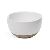 CANVAS Noodle Bowl with Chopsticks Set, Serves 2, 4-pc, White