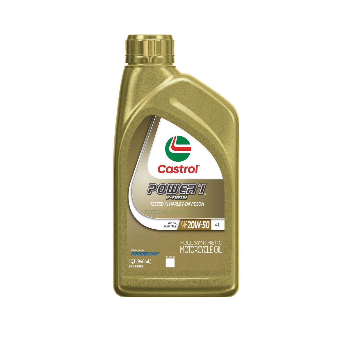 Power 1 Motorcycle Oil 4T 10W40, 946mL