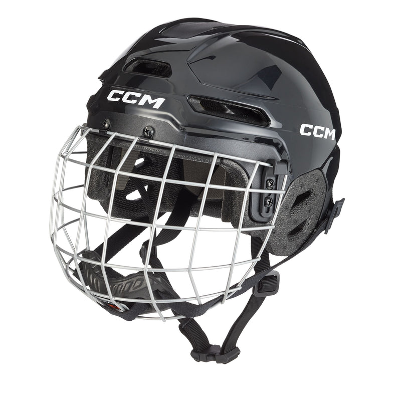 Multi-Sport Hockey Helmet & Cage Combo, Youth, Black G9715