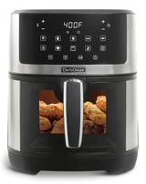 Air Fryer with LED Touchscreen Display, 7-qt
