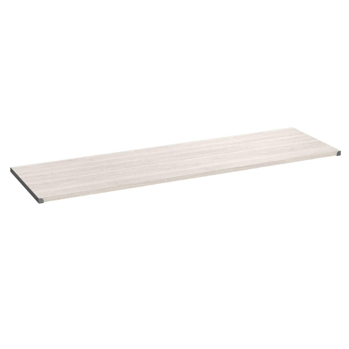 Suite Symphony Laminate Wood Top Shelf, White Timber, 48-in