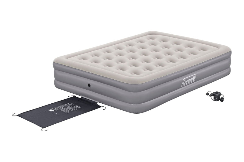 SupportRest Plus Double High Queen Airbed with Pump, 78x60x15-in W5784