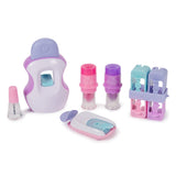 Studio Nail Kit, Style 200 Nails, 4 Designs, 2 Polish Applicators & Mask, Ages 7+