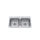 Drop-in Sink, 31-in x 20-in x 7-in