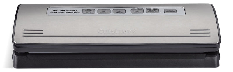 One-Touch Vacuum Sealer, Stainless Steel, Black T2972