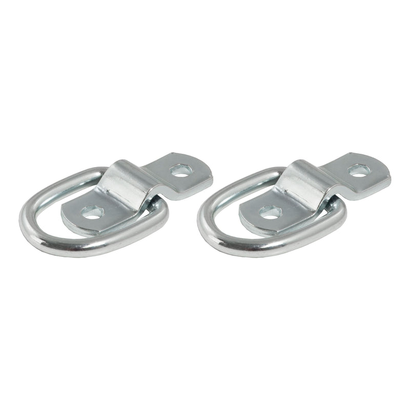 1-in x 1-1/4-in Surface-Mounted Tie-Down D-Rings, 1200-lb, 2-pk A1605
