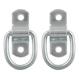 1-in x 1-1/4-in Surface-Mounted Tie-Down D-Rings, 1200-lb, 2-pk