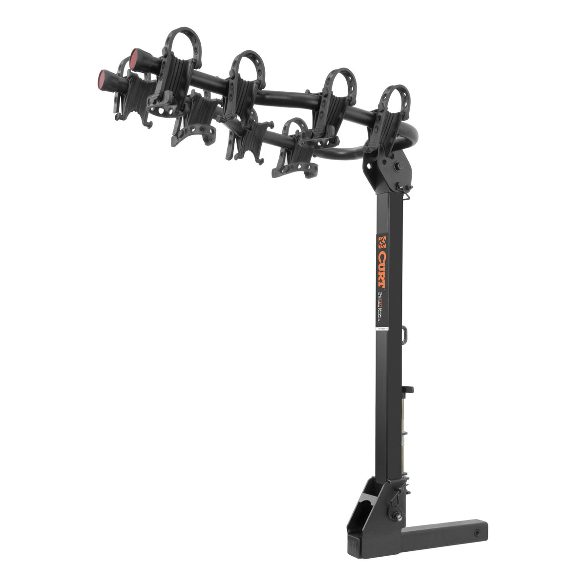 12126 Premium Hitch-Mounted Bike Rack (4-Bike, 2-in Shank)