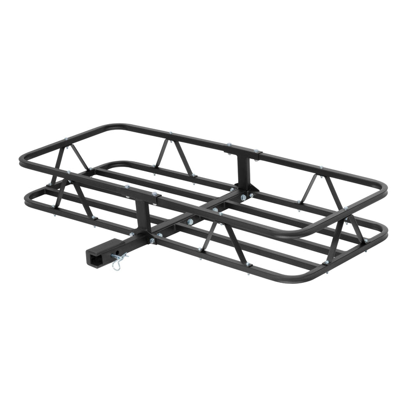 18145 48 x 20-Inch Basket Hitch Cargo Carrier, 500 lbs Capacity, Black Steel, 1-1/4, 2-In Adapter Shank O6606