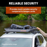 18219 Elastic Cargo Net with Hooks for Extended Roof Basket, 64 x 36-in