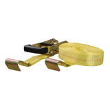 83048 27-ft Yellow Cargo Strap with Flat Hooks (3,333-lb)