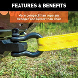 83066 2-in x 30-ft Tow Strap (9,000-lb, GVW)