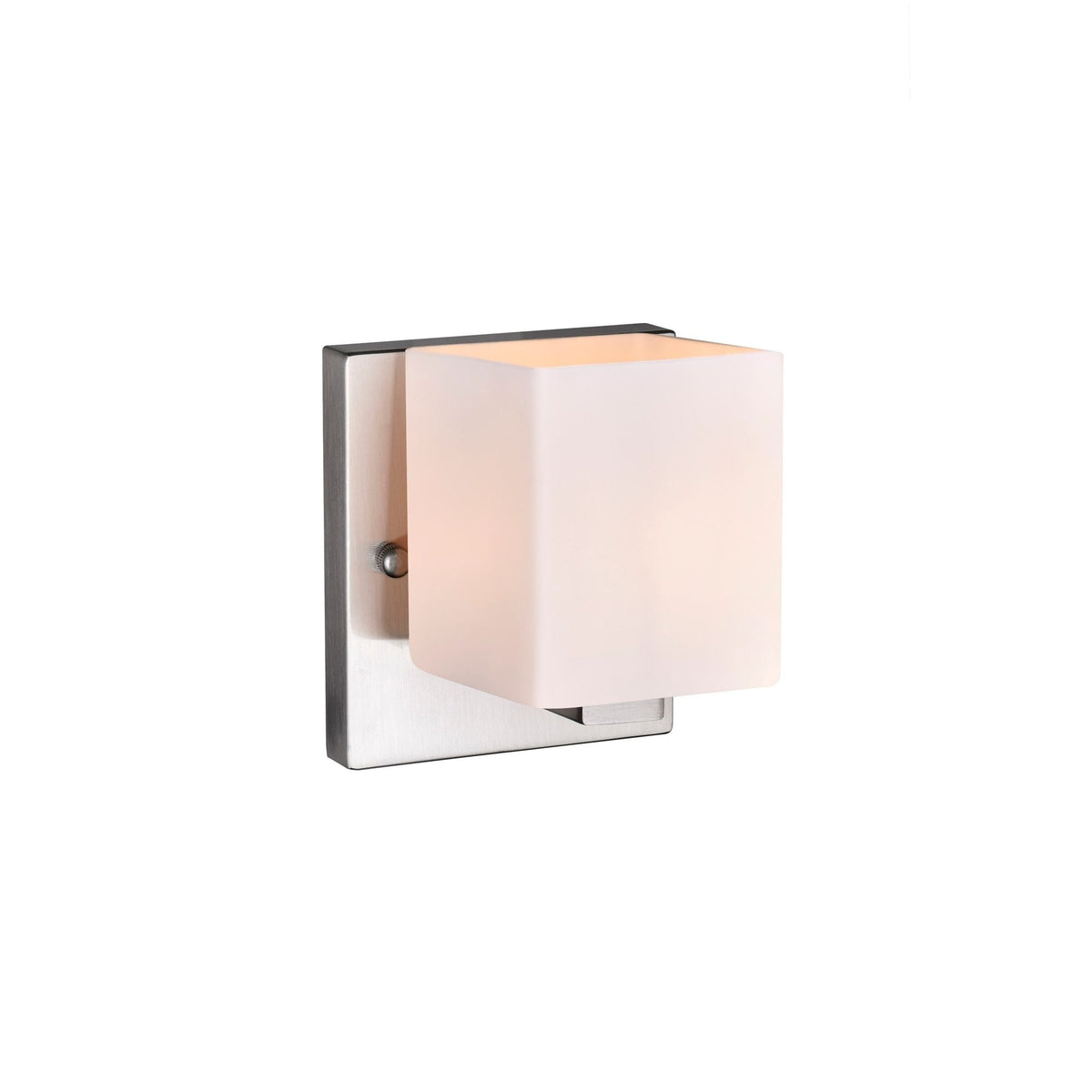 Cristini 1-Light Nickel Bathroom Sconce
