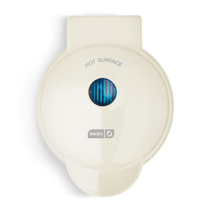Mini Ceramic Waffle Maker, Beige S5735