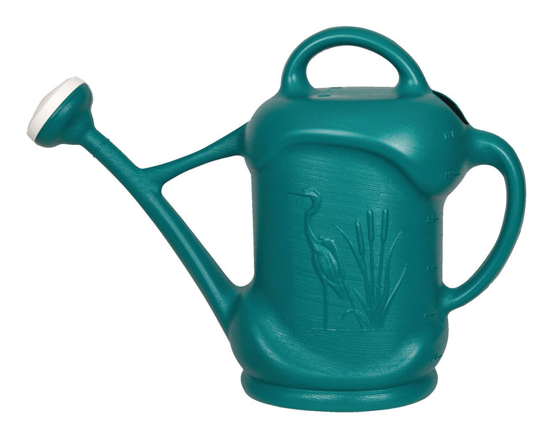 Lightweight Plastic Watering Can, 11.3-L, Blue C3483