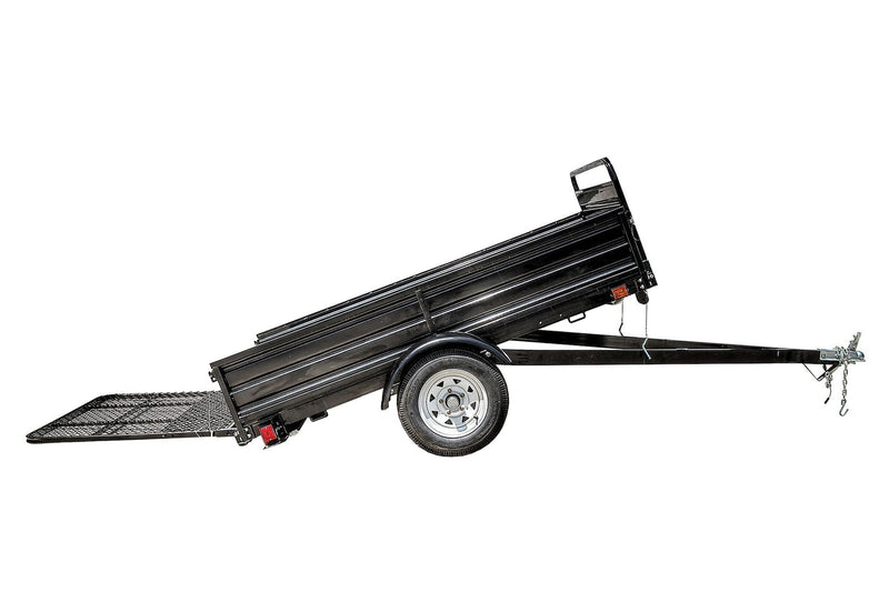 Mighty 5x7 Multi-Utility Boxed Trailer with Drop Down Gate A2975