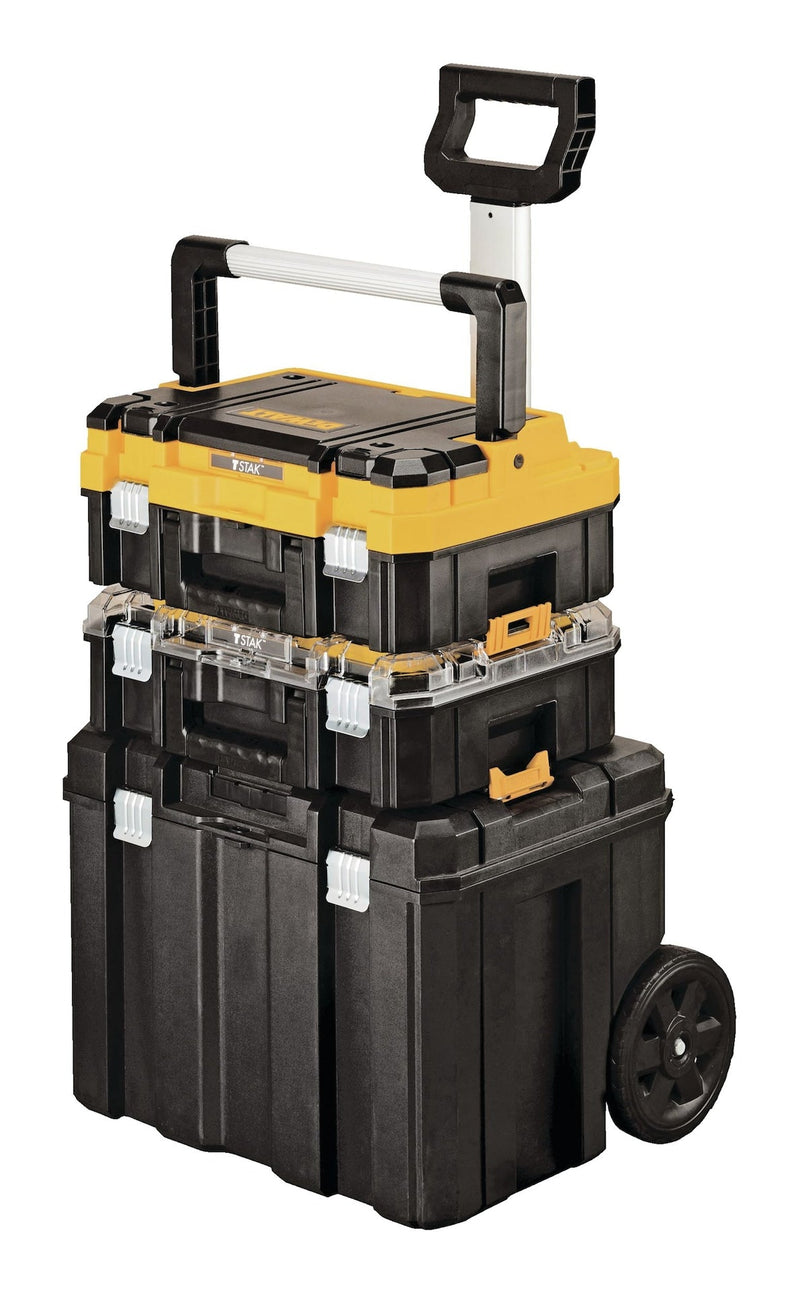 TSTAKModular Portable Tower Toolbox/Tool Storage System with Wheels & Lids, 20x17x27-in, 3-pc A4723