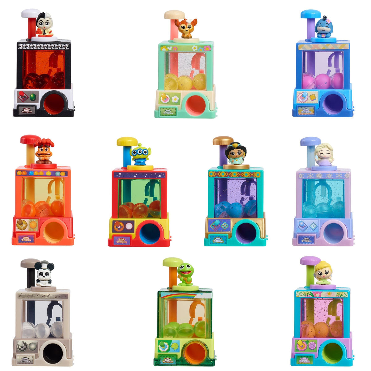 Doorables Whatcha Gotcha Claw Machine for Ages 5+, Assorted Contents