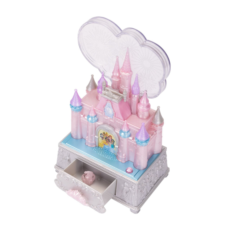 Princess Wishes 100th Celebration Castle Musical Jewellery Box, Ages 3+ D8153