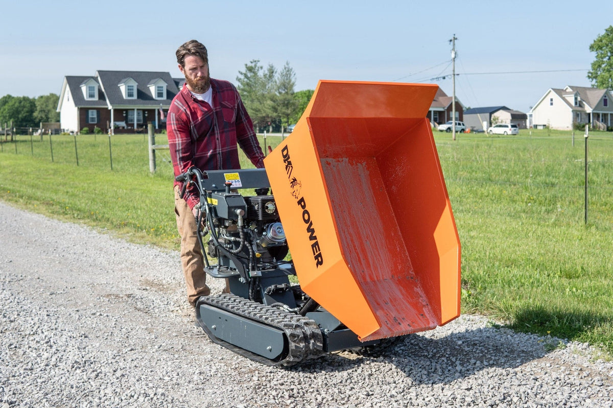 POWER by Marlon 1100 lb 9.5HP 277 cc Hydraulic Dump Cart