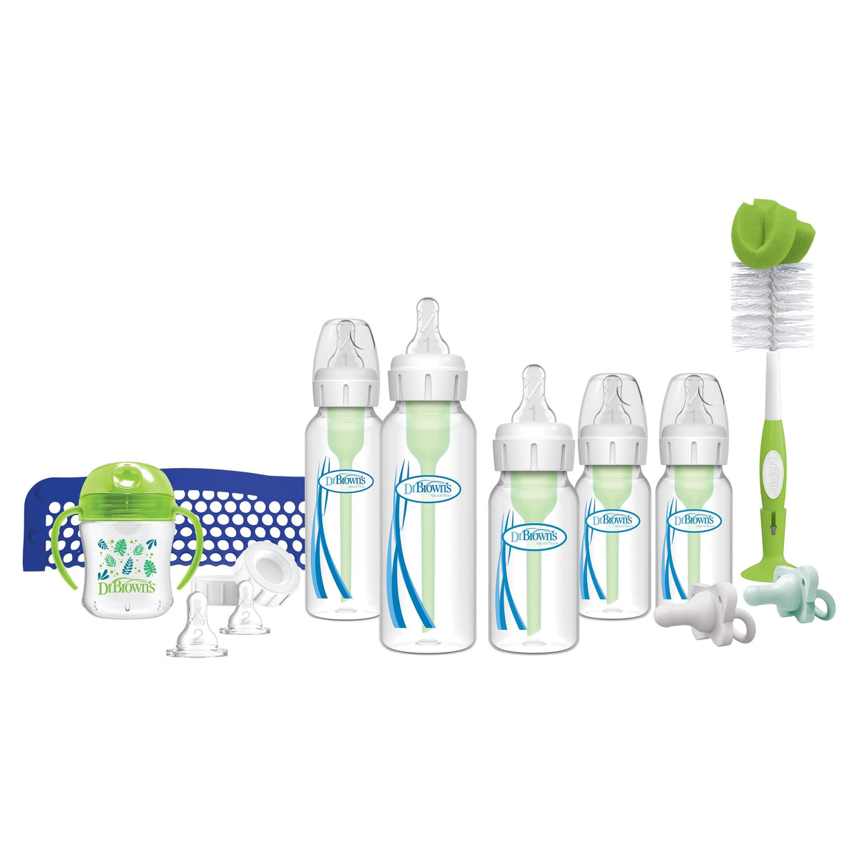 Narrow First Year Feeding Set, Clear