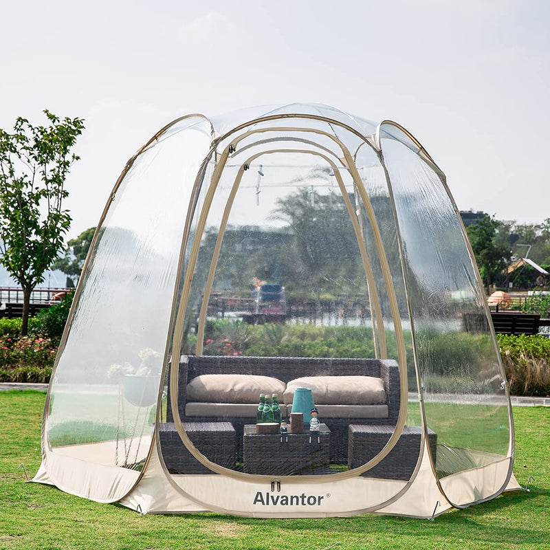 Bubble Tent Pop Up Gazebo, 8-10 Person Dome Garden Patio Canopy Shelter C6433