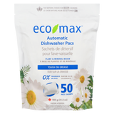 Plant & Mineral-Based Automatic Dishwasher Detergent Tabs, Fragrance-Free, 50-pk