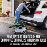 56V Wet/Dry Vacuum with Hose and Accessories, Tool Only, 34L, WDV0900