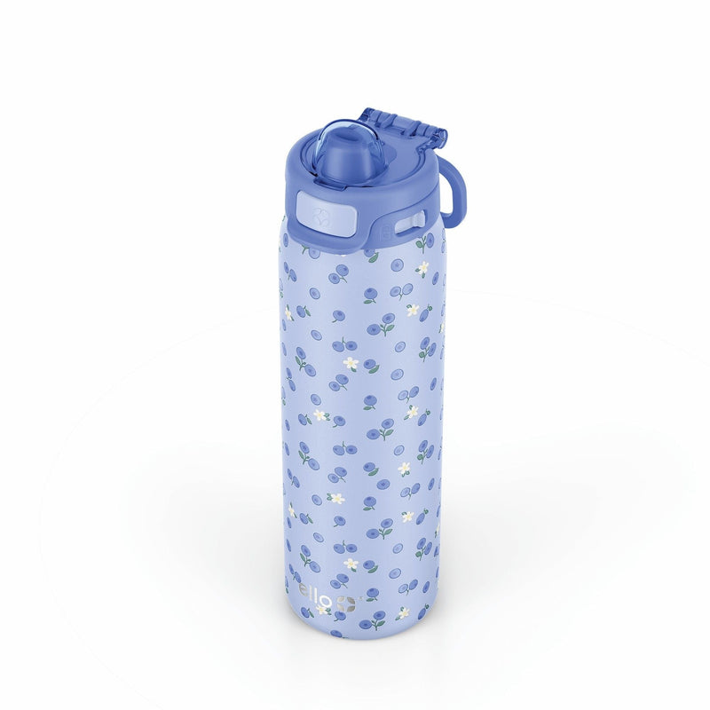 Pop & Fill Insulated Stainless Steel Kids' Water Bottle with Dual Sip & Chug Lid, Various Colours, 22-oz K7631
