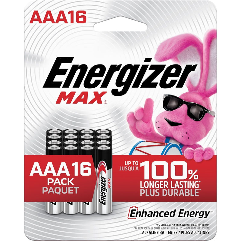 MAX AAA Alkaline Batteries, Long Lasting, All Purpose, 16-pk Y4439