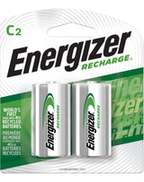 NH35BP-2 2-pk C NiMH Rechargeable Batteries, Pre-Charged, Long Lasting