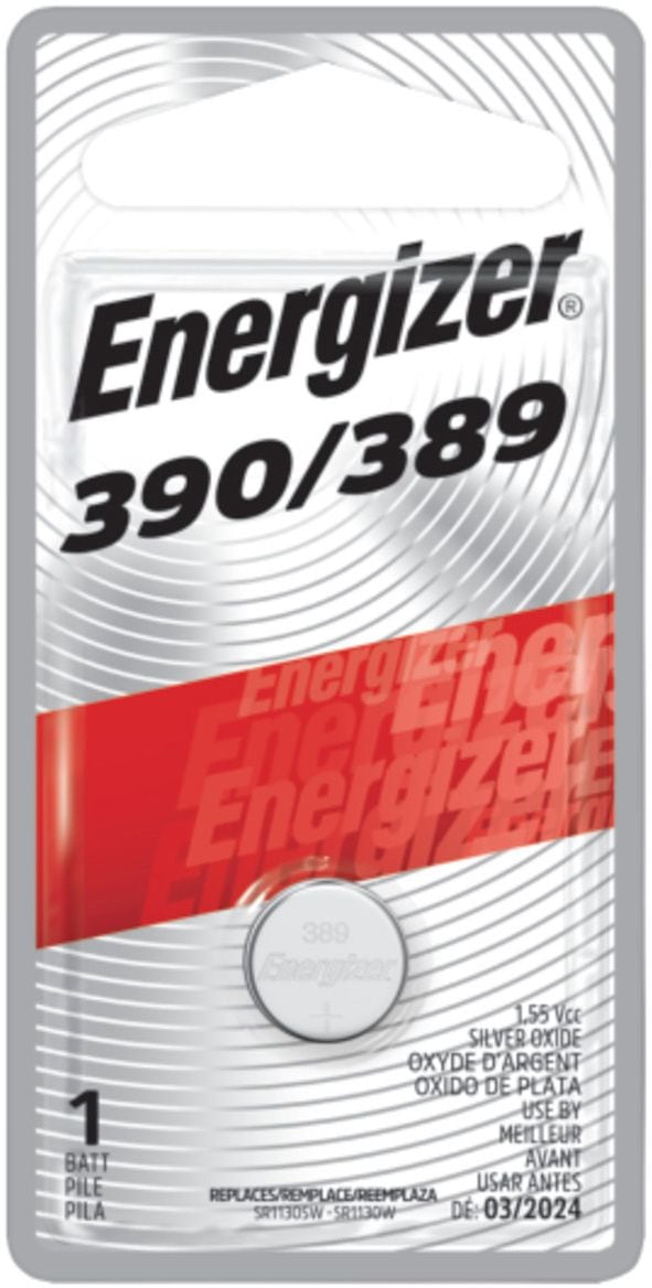 Silver Oxide 1-pk 390/389 LR1130 AG10 1.5V / 1.5 Volt Button Cell Battery M9539