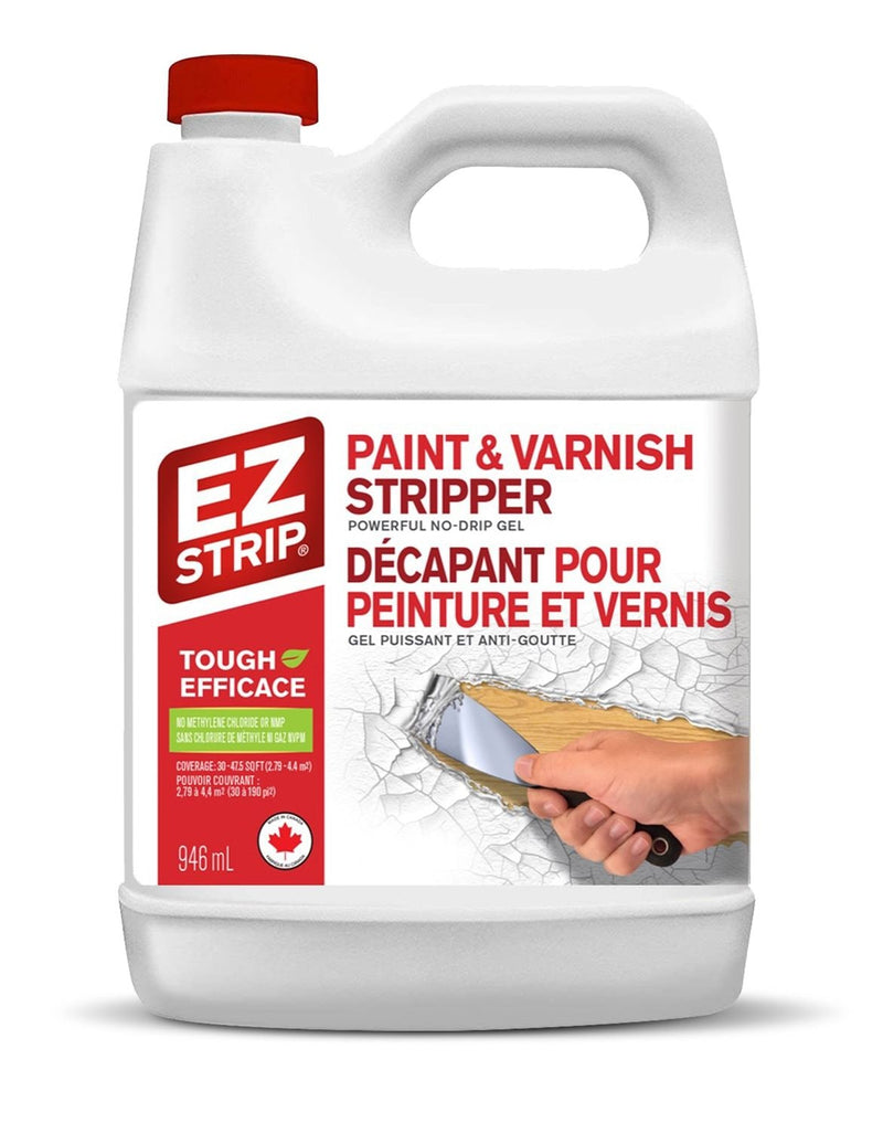 Professional Strength Paint Remover & Varnish Stripper Gel, Low VOC, 946-mL G5560