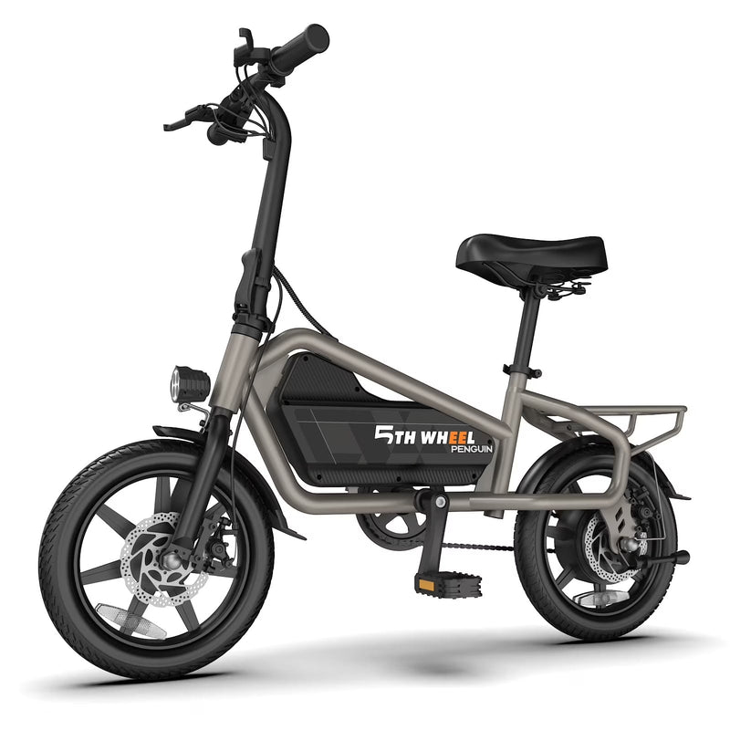 5TH WHEEL 14 in Electric Bike for Adults with 650W Peak Motor Electric Bicycle, 36V 7.8Ah Battery Ebike, UL2849 K7149