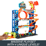 City Ultimate Garage Playset with 2 Die-Cast Cars, Storage for 50 Cars Child Age 4-8