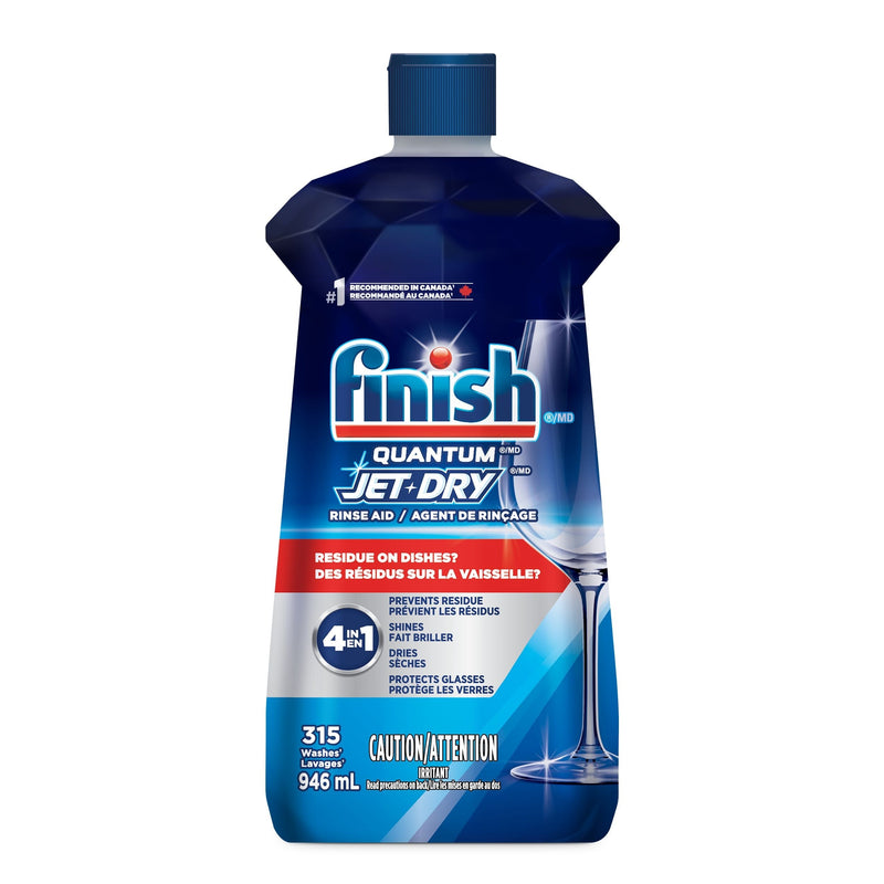 Quantum Jet Dry Dishwasher Rinse Aid, 946-mL D7976