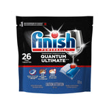 Finish Quantum Ultimate Dishwasher Detergent Tabs, Fresh Scent, 26-pk