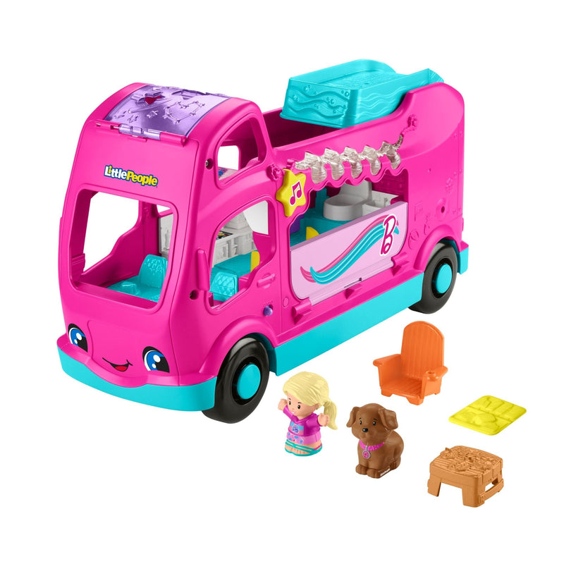 Little People Dream Camper RV Playset with Music Lights & 2 Figures Q4431