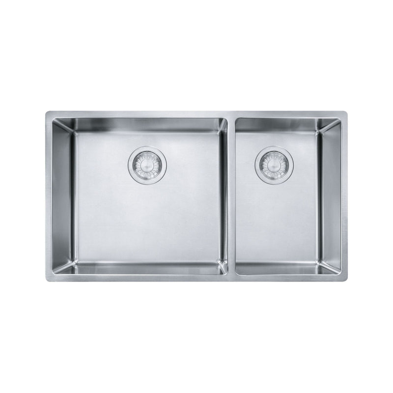 18-Gauge Stainless Steel Double Sink, 31x18-in R5419