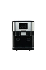 3-in-1 Compact Countertop Water Dispenser & Ice Maker with LED Display, 33-lb Ice/Day, Stainless Steel
