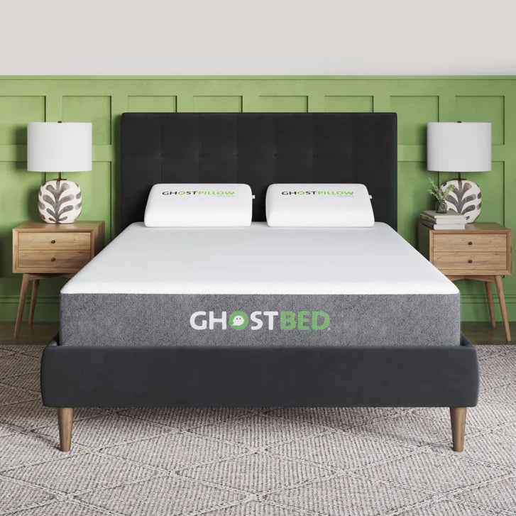 Ghostbed by Nature's Sleep 28 cm (11 in.) Gel Memory Foam Mattress with Adjustable Base